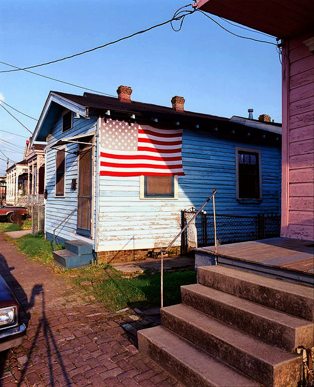Flag on House | New Orleans LA | 1992