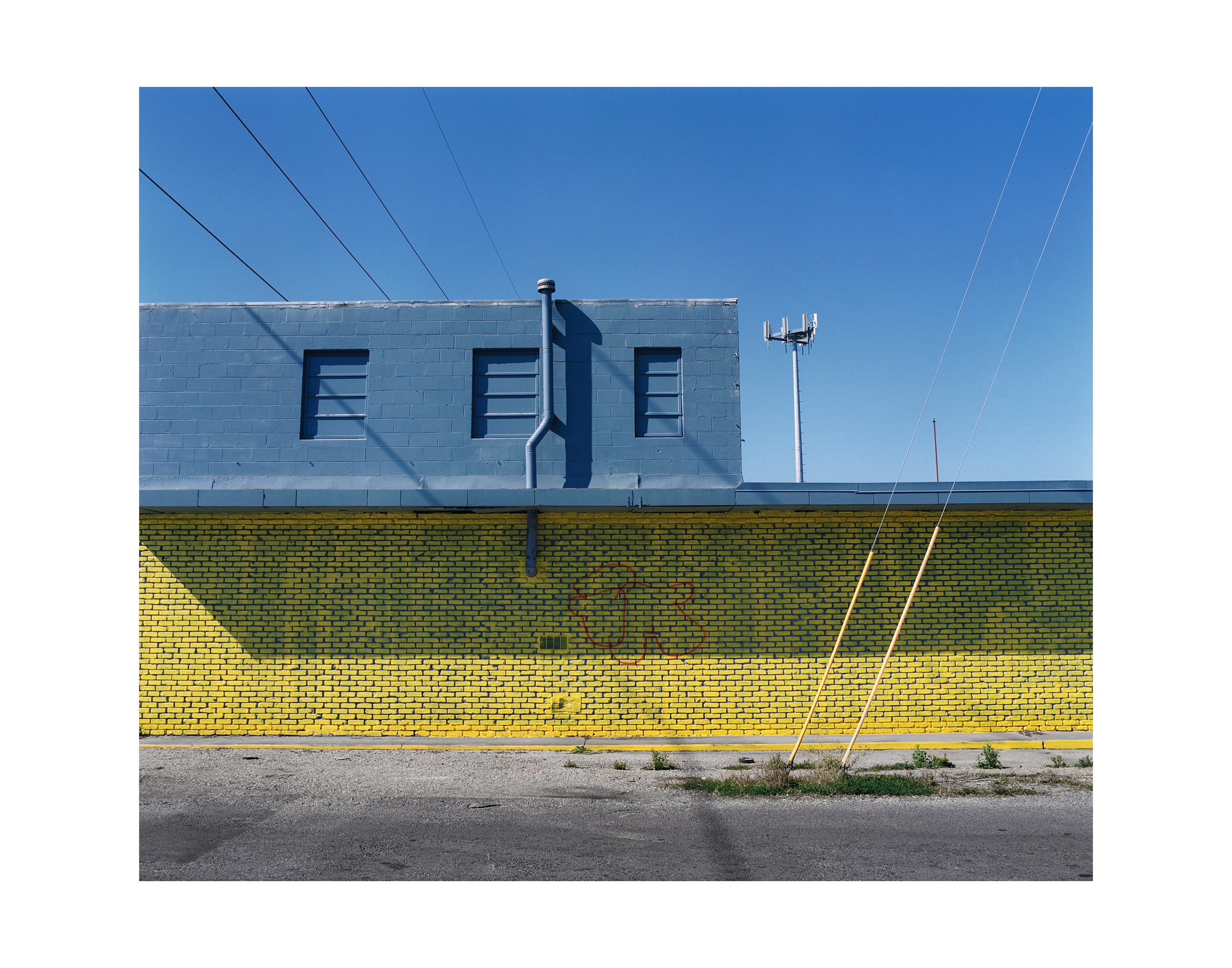 Yellow Brick Wall | Metairie, LA | 2004