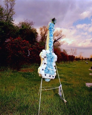 Blue Guitar Wreath | Des Allemands LA | 1990
