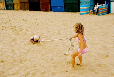 Children playing on Beach | Broadstairs - Kent, UK | 2010